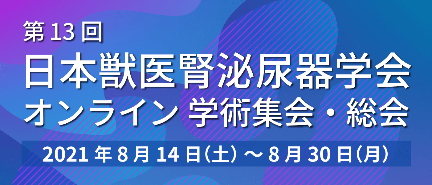 第13回学術集会 1stアナウンスメント